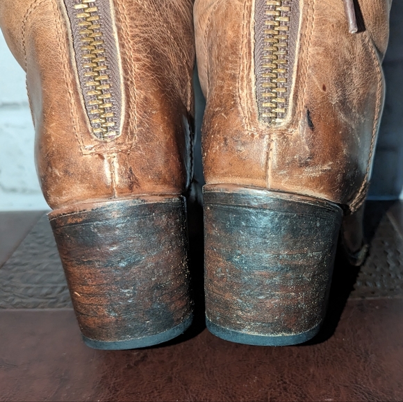 FreeBird Vntg GRANY Old Style Victorian Lace Boots size 8 - Picture 14 of 16